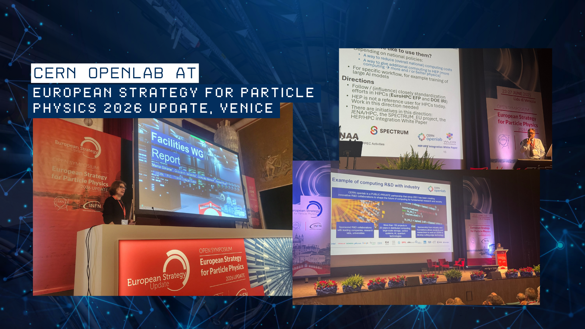 CERN openlab at the European Strategy for Particle Physics Meeting in Venice