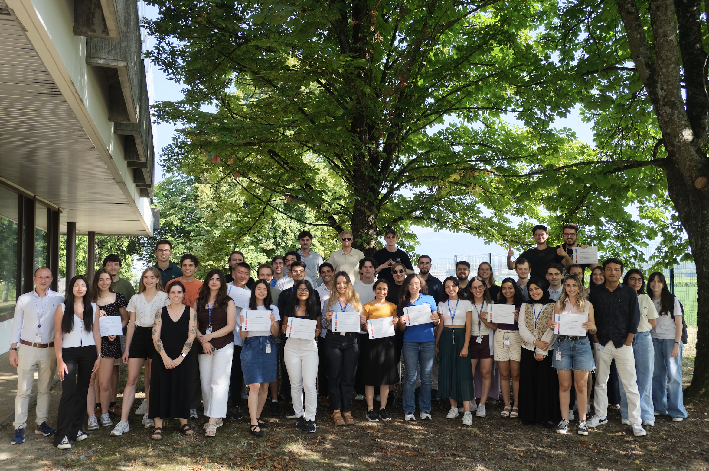 From the classrooms to cutting-edge technology: highlights from the 2025 CERN openlab summer student programme