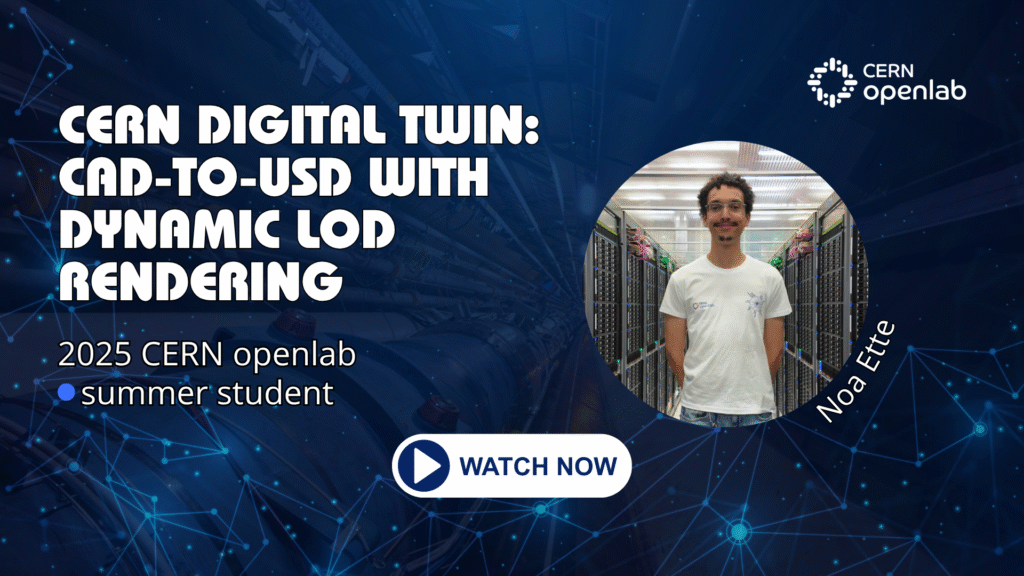 CERN Digital Twin: CAD-to-USD with Dynamic LOD Rendering